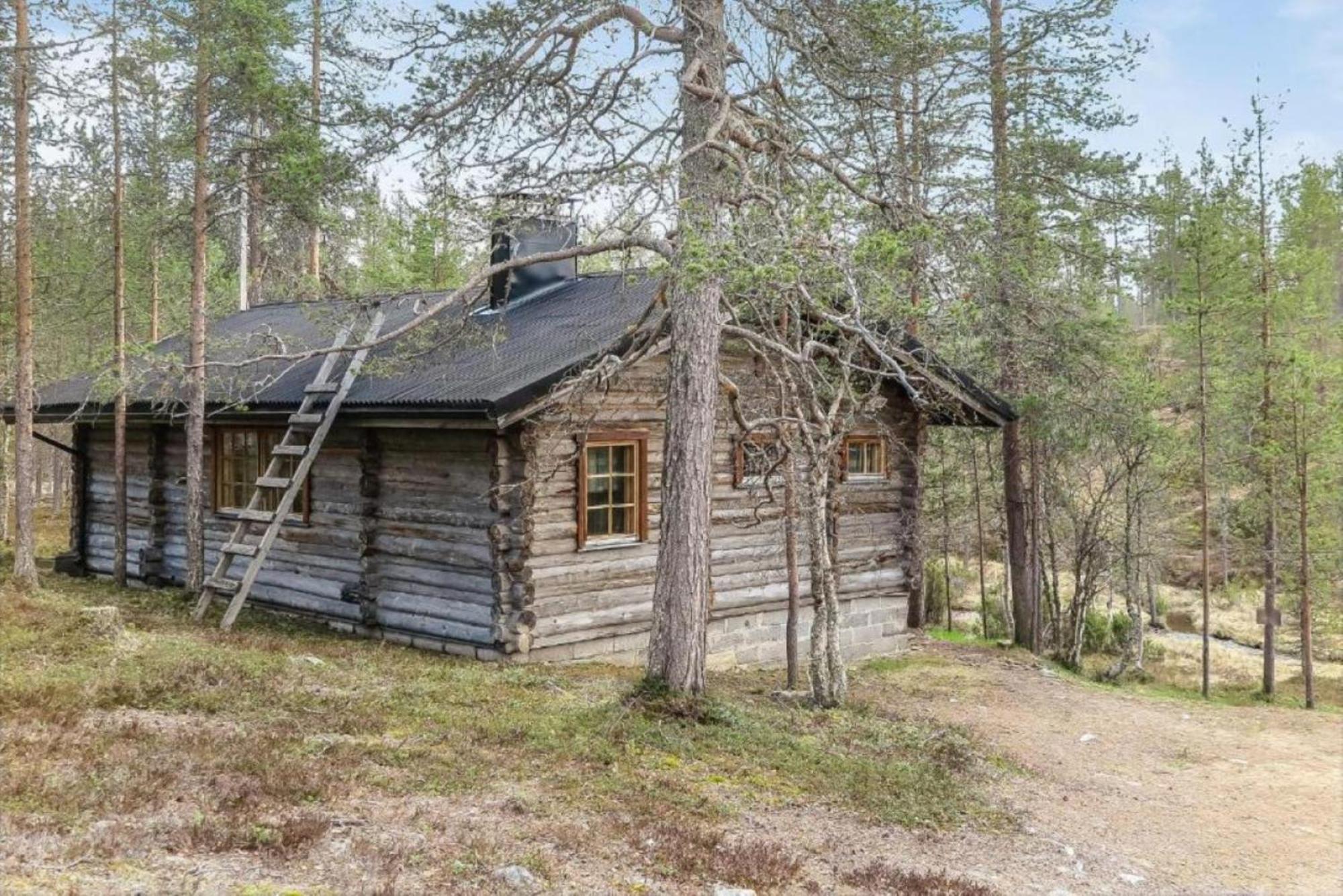 Kuukkeli Log Houses Aurora Cabin - Jaspis Saariselkä Exterior foto