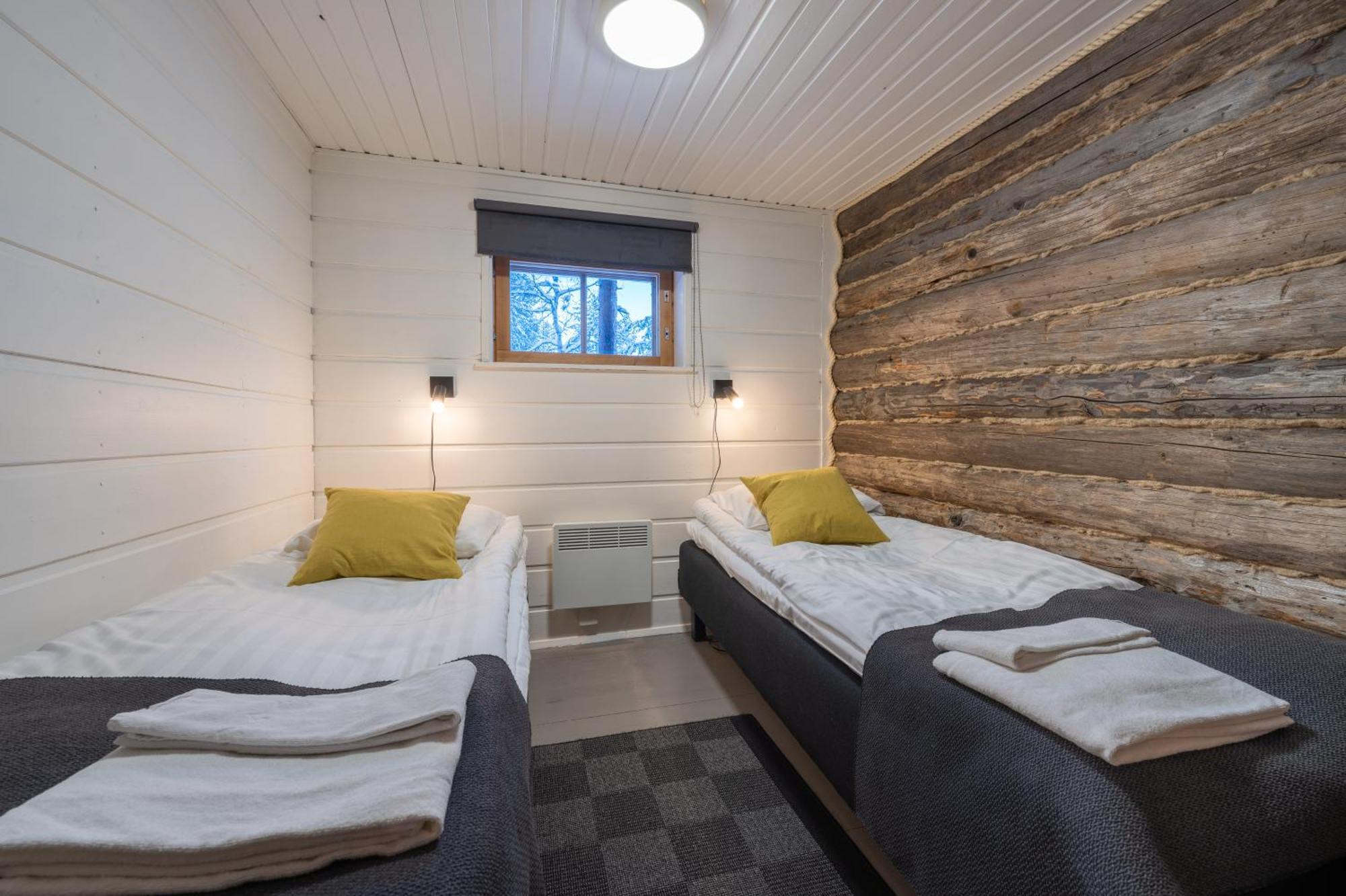 Kuukkeli Log Houses Aurora Cabin - Jaspis Saariselkä Exterior foto